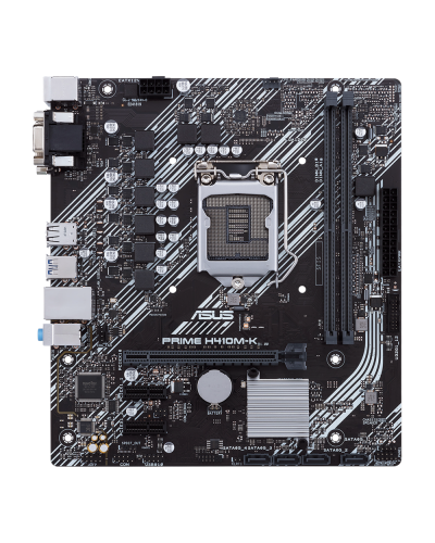 ASUS PRIME H410M-K s1200 H410 DVI-VGA mATX