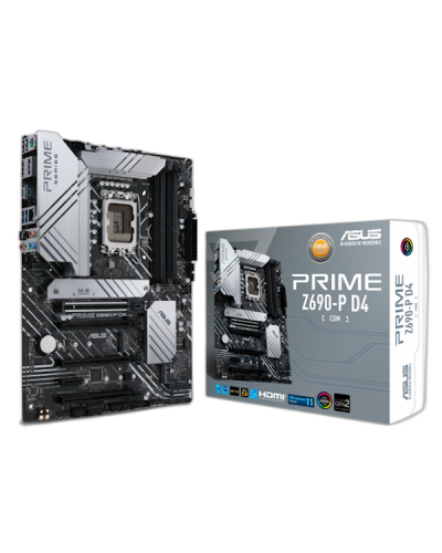 დედა დაფა ASUS PRIME_Z690-P_D4/CSM S1700 Z690 4XDDR4 M.2 HDMI-DP CSM ATX