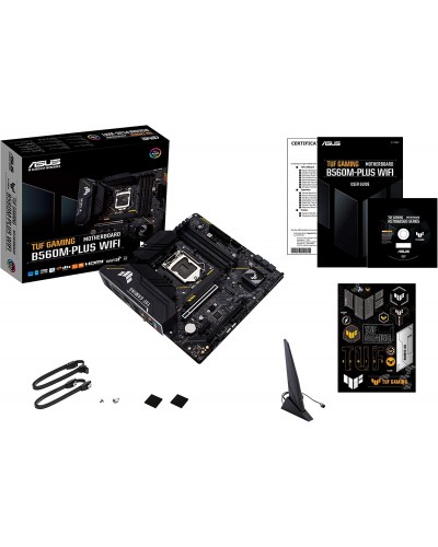 დედა დაფა ASUS TUF GAM B560M-PLUS WIFI s1200 B560 4xDDR4 M.2 HDMI-DP Wi-Fi BT mATX