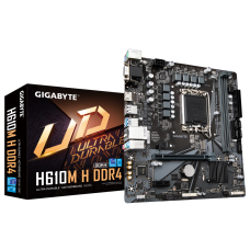 დედა დაფა GIGABYTE Motherboard H610M H DDR4 s1700 H610 2xDDR4 M.2 VGA HDMI mATX