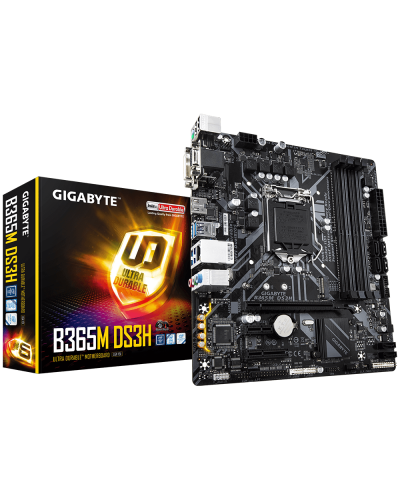 დედა დაფა GIGABYTE PC COMPONENTS MOTHERBOARD LGA 1151/ GIGABYTE B365M DS3H LGA1151V2 B365M DS3H