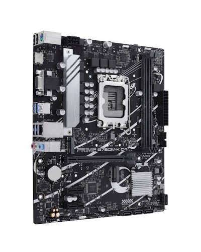 დედა დაფა ASUS PRIME B760M-K LGA1700 mATX,PCIe 4.0 , M.2 , SATA 6 Gbps, 2 x DDR5, RGB header USB3.2 VGA, HDMI