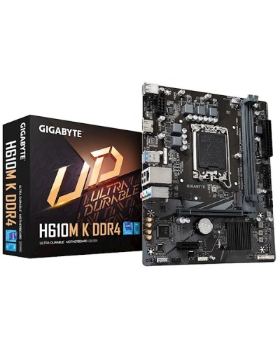დედა დაფა Gigabyte H610M K, LGA 1700, DDR4, DIMM, 64GB