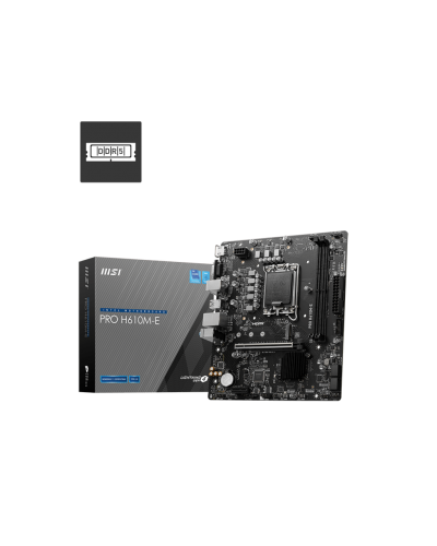 დედა დაფა MSI PRO H610M-E DDR4 911-7D48-062