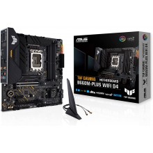 დედა დაფა TUF GAMING ASUS B660M-PLUS WIFI DDR5 LGA1700,B660,USB3.2 GEN 2X2,MB 4 x DIMM, Max. 128GB, 