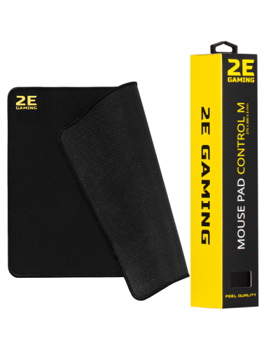 მაუსის პადი 2E GAMING MOUSE PAD CONTROL M BLACK (360*275*3 mm) გეიმერული