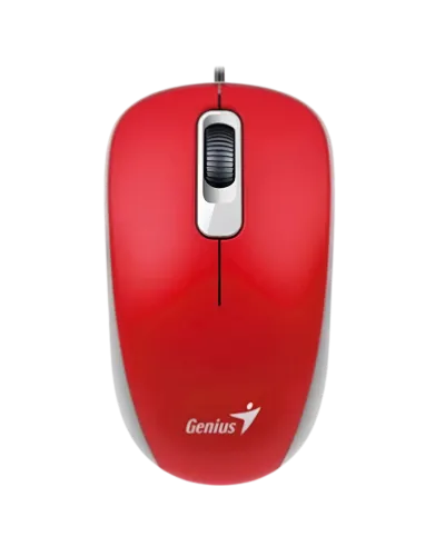 მაუსი Genius DX-110 RED, Genius Optical Mouse, USB