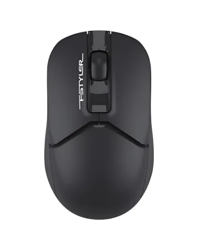 მაუსი A4Tech FG12 BLACK FSTYLER WIRELESS MOUSE USB BLACK 1200 DPI