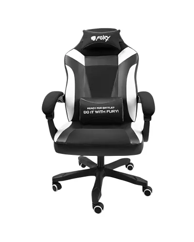 გეიმერული სავარძელი: FURY AVENGER M+ Gaming Chair Black/White