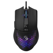 მაუსი Bloody L65 Max RGB Light Weight Gaming Mouse USB (Honeycomb) Activated