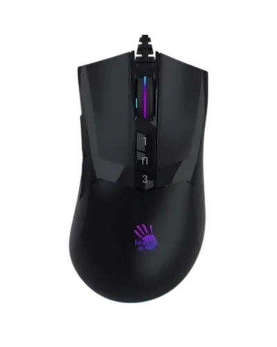 მაუსი Bloody W90 Pro Optical Gaming mouse USB (Stone Black) Activated