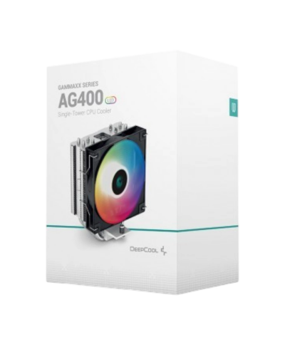 მაგრილებელი AG400 LED, Deepcool, GAMMAXX SERIES AG400 LED CPU Cooler, 4-pin PWM LGA1700