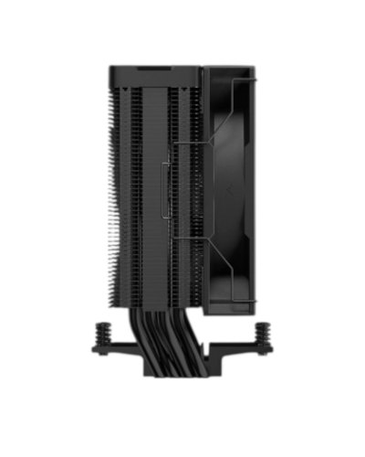 მაგრილებელი AG400 DIGITAL BK ARGB, DeepCool Cooler, 3-Pin RGB LED, 4-Pin PWM, 500~2100 RPM, Hydro Bearing,AMD/AM5/AM4