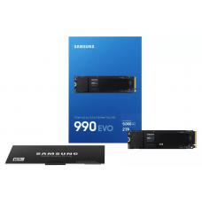 SAMSUNG SSD 990 EVO 2TB, PCIe 5.0 M.2 2280, 5000MB/s  PCIe® 4.0 x4 / 5.0 x2 NVMe™ 2.0 (MZ-V9E2T0B/AM)