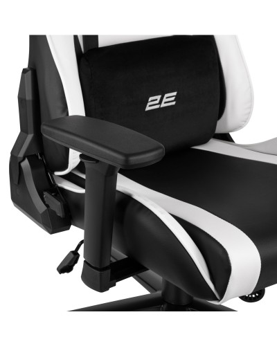 გეიმინგ სავარძელი 2E Gaming Chair BUSHIDO Black/White Gen II