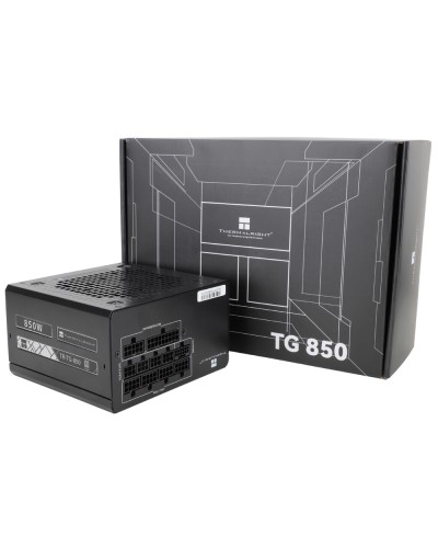 კვების ბლოკი Thermalright TR-TG850S, 850W, 80 Plus Gold, Power Supply, Black