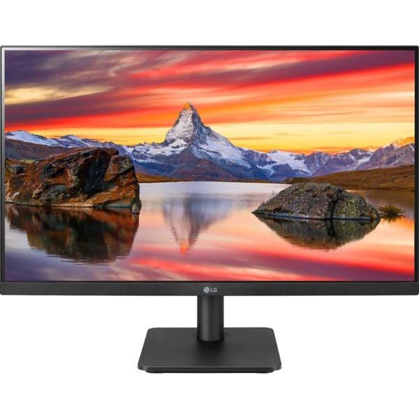 მონიტორი LG 24MP400-B.AMAQ, 23.8", Monitor, FHD, IPS, HDMI, VGA, Black