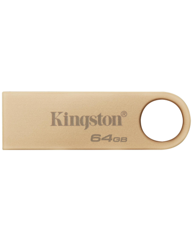 USB ფლეშ მეხსიერება Kingston DTSE9G3/64GB DataTraveler, 64GB, USB 3.2, Gold