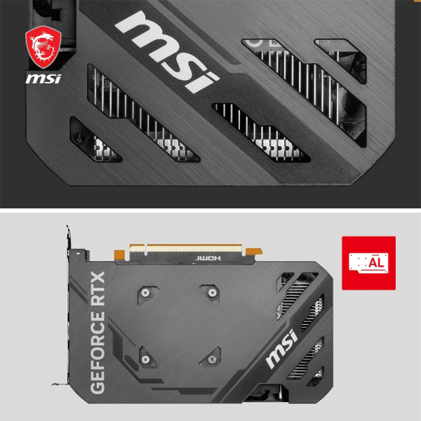 ვიდეობარათი MSI GeForce RTX 4060 Ti VENTUS 2X BLACK 16G