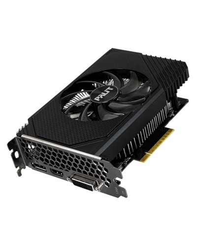 ვიდეო დაფა Palit NE63050018P1-1070F, GeForce RTX 3050 StormX, 8GB, 128bit, HDMI, DP, DVI-D, Black