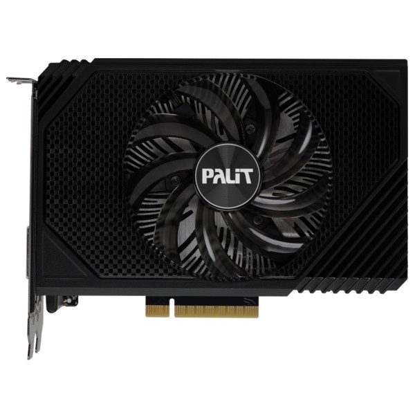 ვიდეო დაფა Palit NE63050018P1-1070F, GeForce RTX 3050 StormX, 8GB, 128bit, HDMI, DP, DVI-D, Black