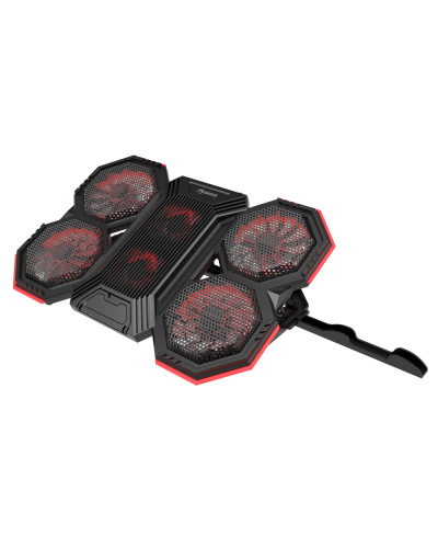 ნოუთბუქის გამაგრილებელი Marvo FN-41, Laptop Cooler Cooling Pad, Black