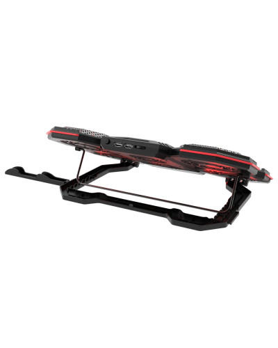 ნოუთბუქის გამაგრილებელი Marvo FN-41, Laptop Cooler Cooling Pad, Black