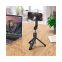 სელფის ჯოხი Hoco K15 Treasure, Bluetooth, Live Broadcast Holder, Black