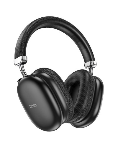 ყურსასმენი Hoco W35 Max Joy, Headset, Wireless, Bluetooth, AUX, 3.5mm, Black