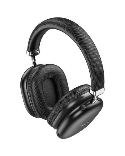 ყურსასმენი Hoco W35 Max Joy, Headset, Wireless, Bluetooth, AUX, 3.5mm, Black