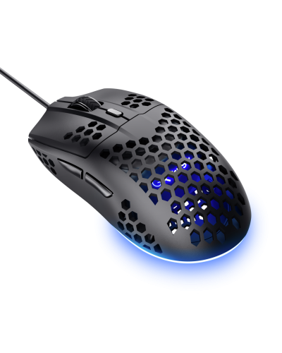 მაუსი Trust GXT928 HELOX LIGHTWEIGHT MOUSE BLK