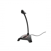 გეიმინგ მიკროფონი - TRUST GXT215 ZABI (23800) / USB / მგრძნობელობა: -38 dB ± 3 dB / ფერი: შავი