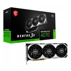 ვიდეო ბარათი MSI Ventus GeForce RTX 4070 12GB GDDR6 PCI Express 4.0 ATX Video Card RTX 4070 VENTUS 3X E1 12G OC