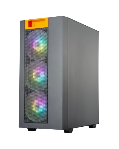 ქეისი ALLX AX-G2045, Computer Case, Micro-ATX, ATX, USB 3.0x1, USB 1.0x2, AUDIO, Black