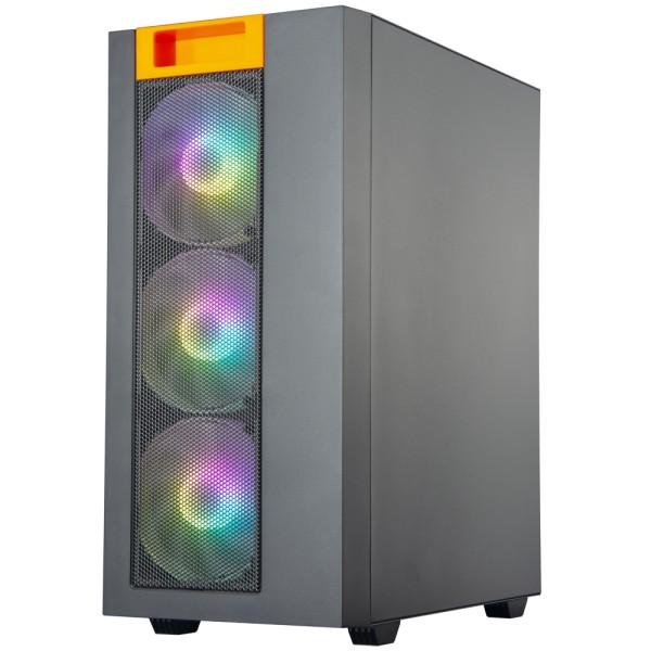 ქეისი ALLX AX-G2045, Computer Case, Micro-ATX, ATX, USB 3.0x1, USB 1.0x2, AUDIO, Black