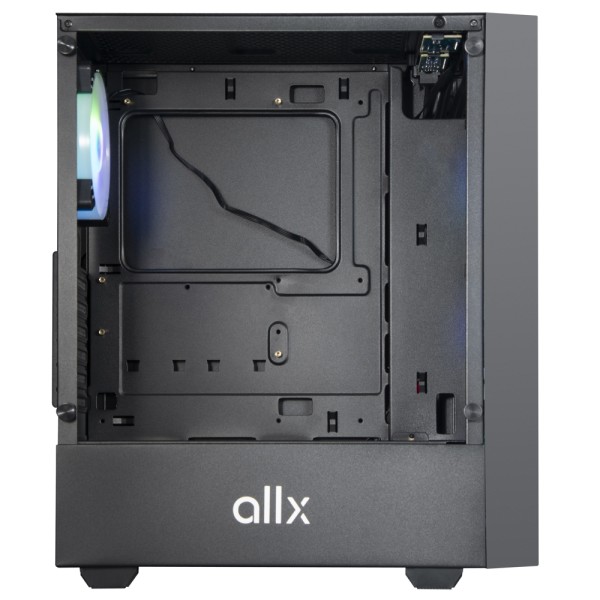 ქეისი ALLX AX-G2045, Computer Case, Micro-ATX, ATX, USB 3.0x1, USB 1.0x2, AUDIO, Black