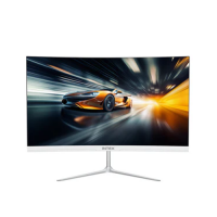 მონიტორი INTEX MONITOR CURVE 27", IT-2402-,White frameless design White FHD/IPS 1920x1080 IPS 5ms 100Hz