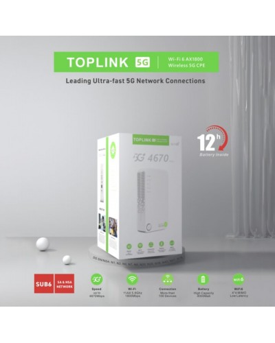 როუტერი TOP LINK MR530 5G Router battery 4000Mah