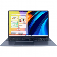 ნოუთბუქი ASUS VIVOBOOK M1603QA-MB309 QUIET BLUE 16" 1920X1200 AMD Ryzen 7 5800H 16GB 1 TB