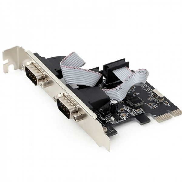 ადაპტერი Gembird spc-22 2 serial port PCI-Express add-on card