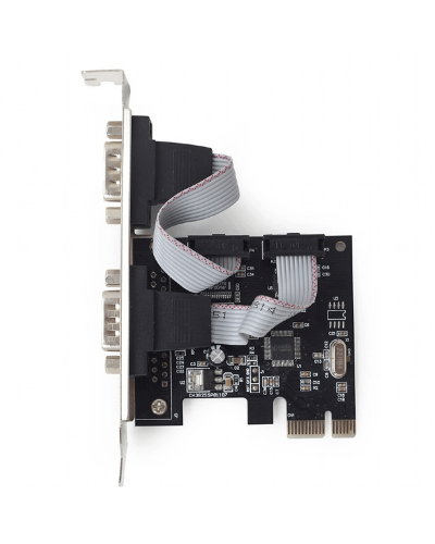 ადაპტერი Gembird spc-22 2 serial port PCI-Express add-on card