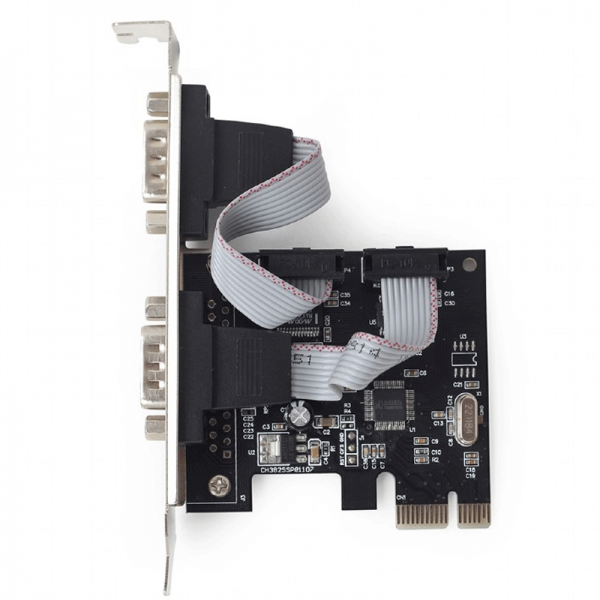 ადაპტერი Gembird spc-22 2 serial port PCI-Express add-on card