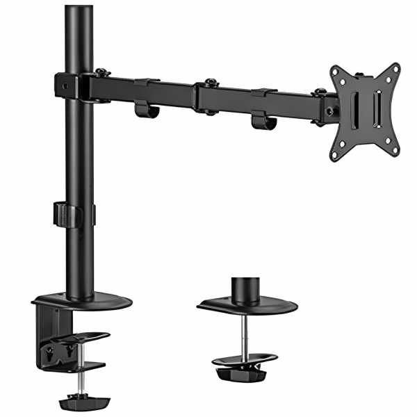 მონიტორის საკიდი: Gembird MA-D1-01 Adjustable desk display mounting arm 17"-32"