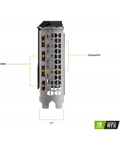 ვიდეო დაფა Gigabyte GeForce RTX 3060 WINDFORCE OC 12G