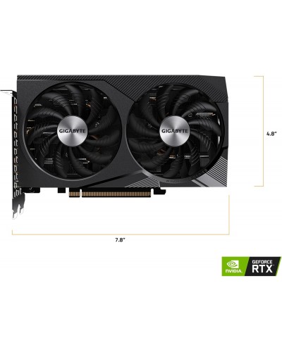 ვიდეო დაფა Gigabyte GeForce RTX 3060 WINDFORCE OC 12G