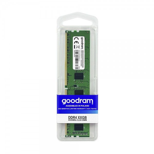 ოპერატიული მეხსიერება Goodram GR3200D464L22/16G, RAM 16GB, DDR4 DIMM, 3200MHz