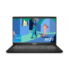 ნოუთბუქი MSI Modern 14 9S7-14J112-1221 - Black,  14",   i5 -1235U,  16 GB DDR4, 512GB SSD