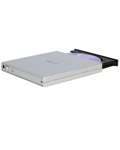 ოპტიკური დისკის წამკითხველი  Gembird DVD-USB-02-SV External USB DVD Drive Silver