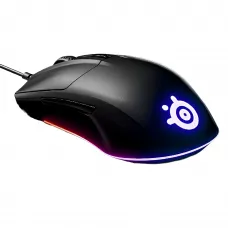 მაუსი SteelSeries Rival 3 Gaming Mouse - 8,500 CPI TrueMove Core Optical Sensor - 6 Programmable Buttons - Split Trigger Buttons - Brilliant Prism RGB Lighting