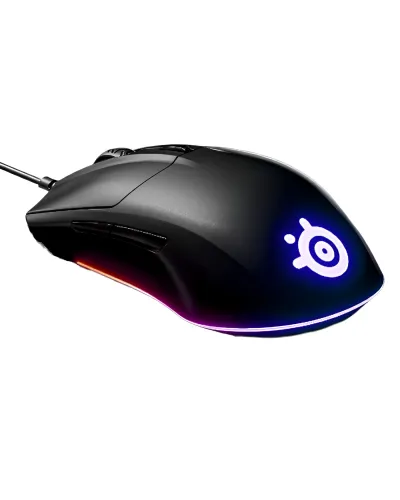 მაუსი SteelSeries Rival 3 Gaming Mouse - 8,500 CPI TrueMove Core Optical Sensor - 6 Programmable Buttons - Split Trigger Buttons - Brilliant Prism RGB Lighting